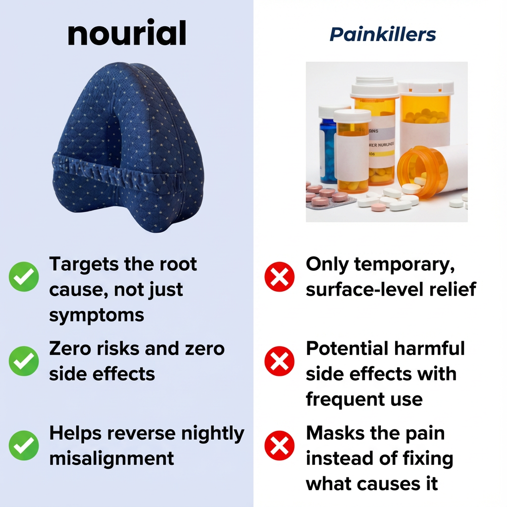 Nourial Knee Alignment Pillow