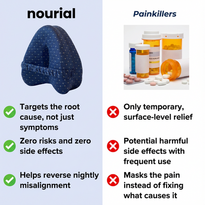 Nourial Knee Alignment Pillow