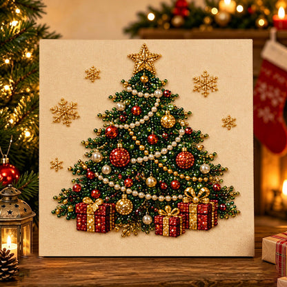 ✨ 3D Christmas Pearl Craft Kit – Relaxing DIY Holiday Art (📦 Free Shipping on 2+)